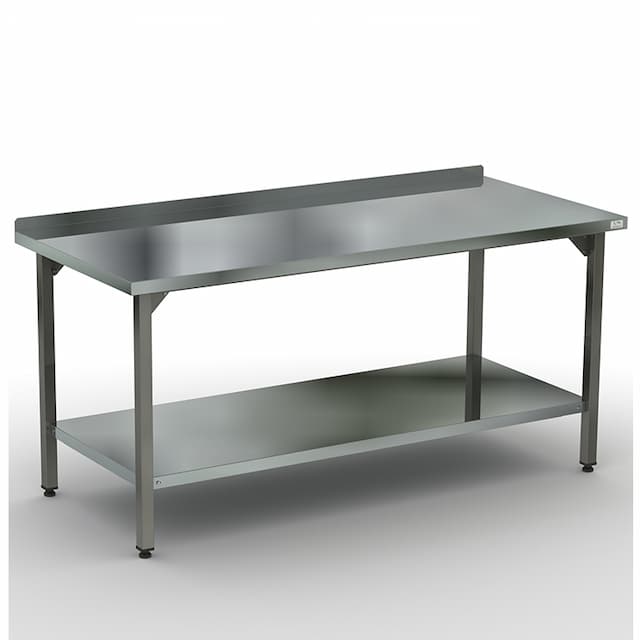 Стол разделочный с бортом КОБОР СПБ-180/60/430