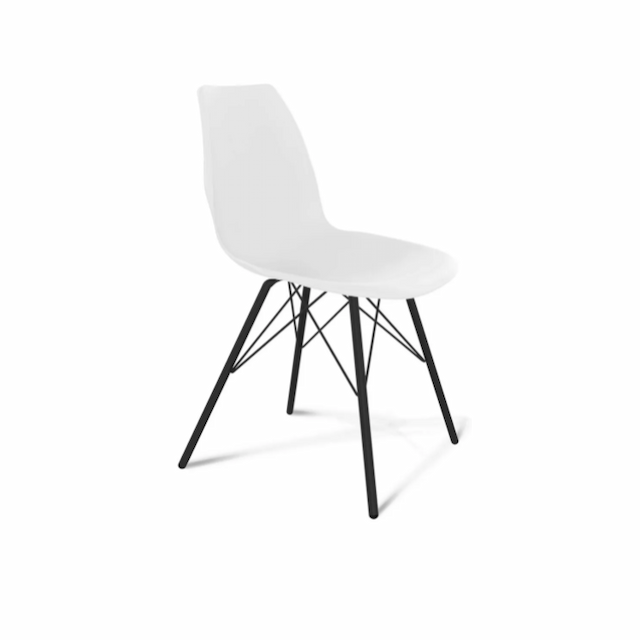 Стул пластиковый Клен ST29/S37 (белый)