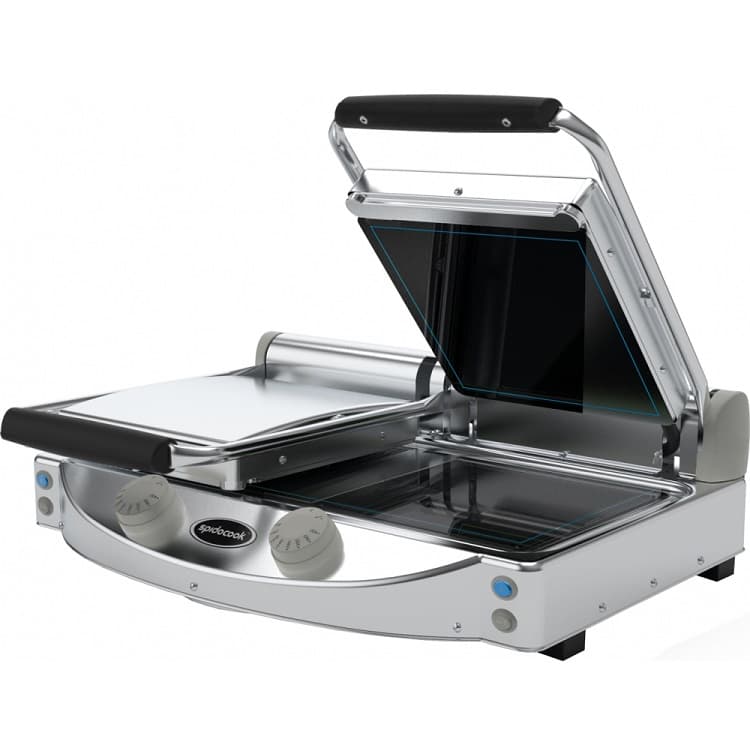 Гриль контактный UNOX SPIDOGLASS SP020P