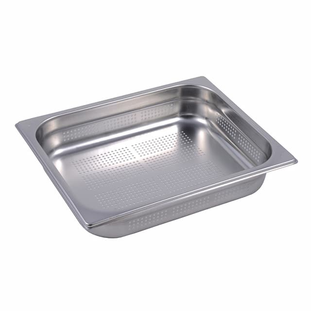 Гастроемкость GN1/2-100мм, полностью перфорированая Inox Macel FT12100