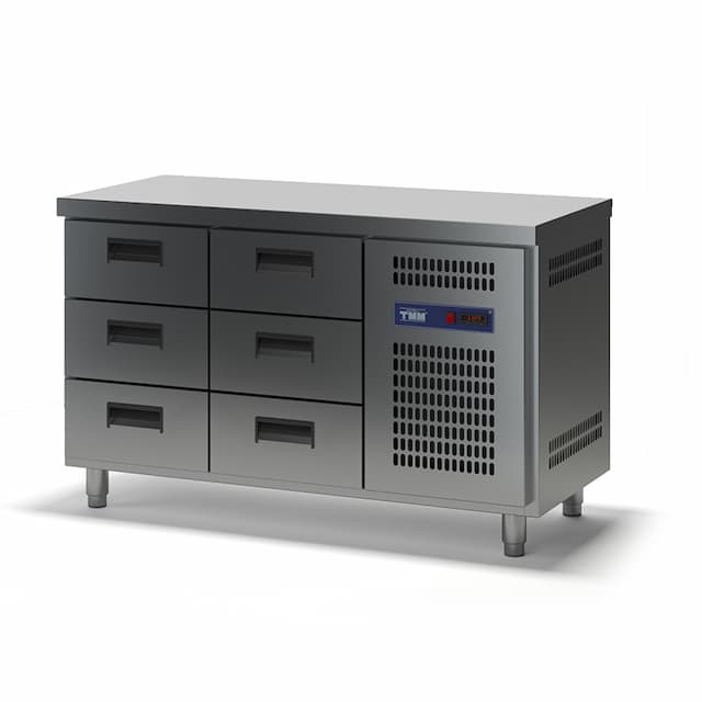Стол холодильный ТММ СХСБ-К-1/6Я (без борта)(1390х600х870)