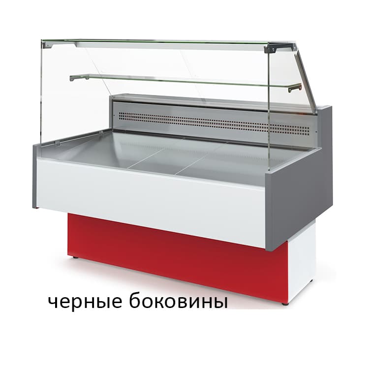 Витрина холодильная МХМ ТАИР ВХС-2.0 Cube (черные боковины)