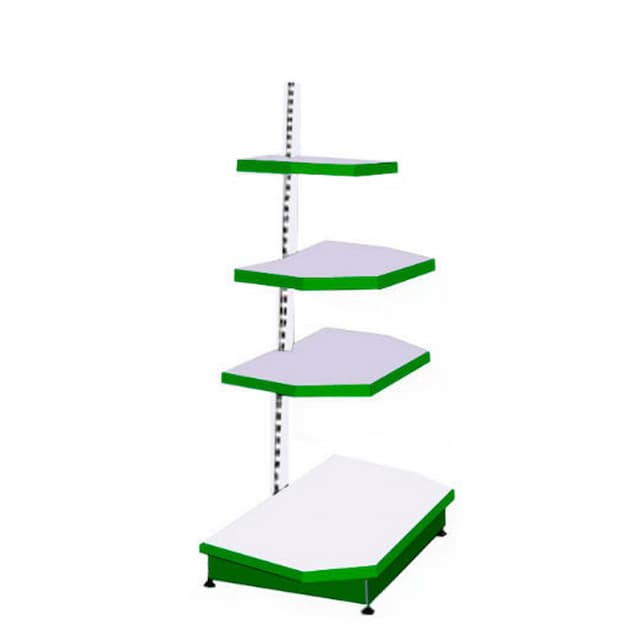 Стеллаж торцевой Русь MAGMA СКТ (трапеция)