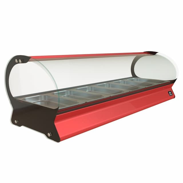 Витрина тепловая КОБОР SE-8H Red